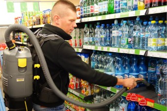 Test odkurzacza plecakowego Kärcher BV 5/1 BP