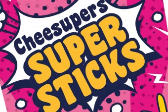Paluszki serowe „cheesupers – super sticks” 