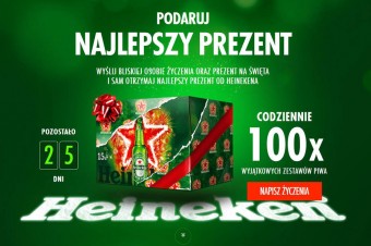Podaruj najlepszy prezent - Benicio del Toro w świątecznej kampanii Heinekena