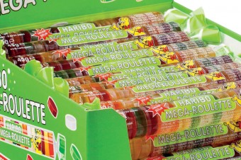 HARIBO MEGA ROULETTE 45g owocowe i 45g kwaśne