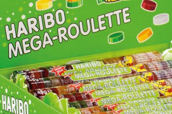 Haribo Mega Roulette owocowe i kwaśne 
