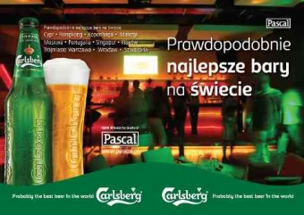 Przewodnik po barach od Carlsberga i Pascala