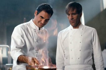 Roger Federer serwuje… włoską pastę! 