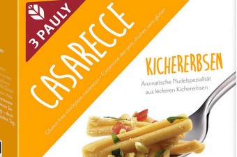 Bezglutenowy Makaron Casarecce na bazie ciecierzycy – nowość od marki 3 PAULY 