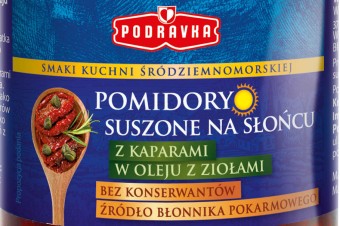 Pomidory suszone na słońcu Podravka 