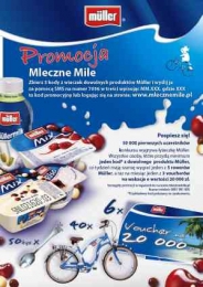 Müller zaprasza na „Mleczne Mile”