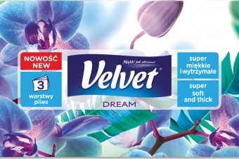 Velvet wyznacza nowe standardy jakości w kategorii chusteczek