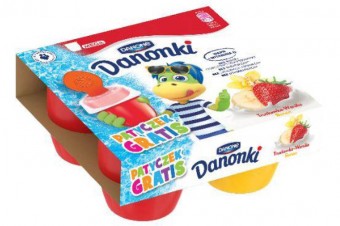 Porcja zabawy w upalne dni – mrożone Danonki idealne na lato