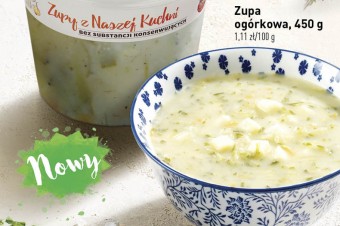 W sezonie ogórkowym Biedronka serwuje nową zupę