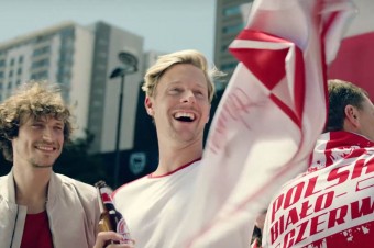 Warka wspierała kibiców podczas mistrzostw