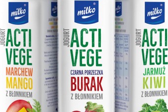 Nowość w portfolio SM MLEKPOL. Jeszcze tego lata! Trzy nowe, owocowo-warzywne smaki jogurtów MILKO