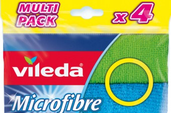 Kolorowe ściereczki Microfibre Colors marki Vileda 