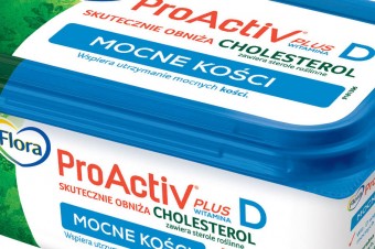 Obniż cholesterol i wzmocnij kości – z Florą ProActiv Plus Mocne Kości z witaminą D