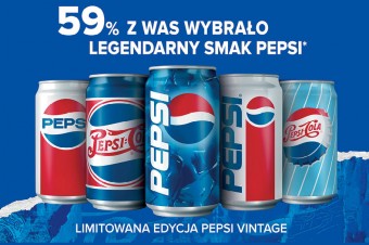 Szukaj legendarnego smaku Pepsi w opakowaniach Vintage