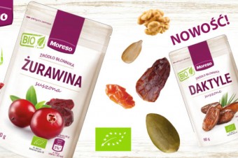 Produkty BIO to przyszłość – Moreso wprowadza na rynek nową linię bakalii 
