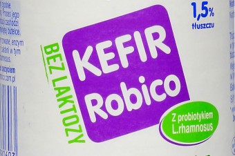 KEFIR Robico BEZ LAKTOZY z bakteriami probiotycznymi 