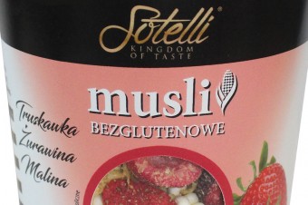 Bezglutenowe musli Sotelli 