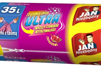 Jan Niezbędny pionierem w kategorii worków na śmieci. Worki na śmieci ULTRA