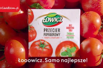 Wszyscy pieją z zachwytu! Kampania przecieru pomidorowego Łowicz.