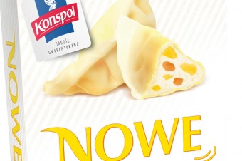 Pierogi NOWE z serem twarogowym i owocami tropikalnymi od firmy Konspol