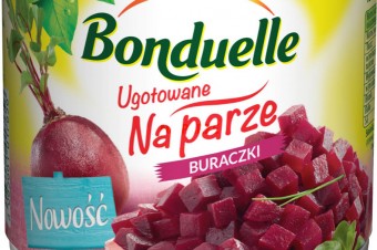 Tradycyjne warzywo w nowej odsłonie: marka Bonduelle wprowadza Buraczki Ugotowane na parze.