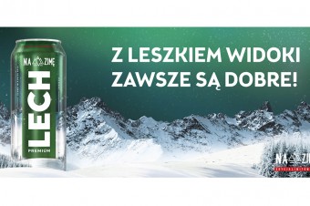 Leszek przenosi góry do miasta! Wystartowała zimowa kampania marki Lech Premium