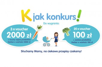 K jak Konkurs „Gerber słucha mam”