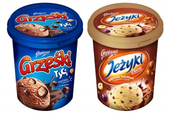 Lody Jeżyki i Grześki w formacie 500 ml