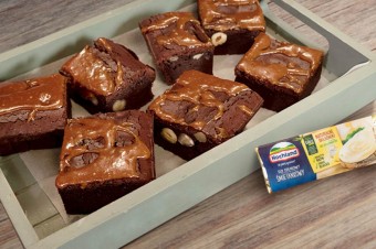 Brownie ze słonym karmelem - #PyszneInspiracje Hochland