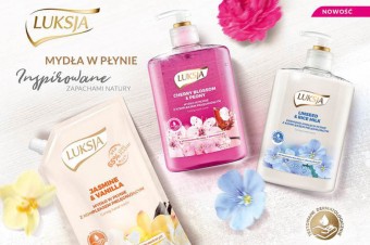 Rozpieszcza zmysły zapachem i delikatnością – 30 lat z marką Luksja!