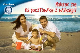 Nowa akcja konsumencka GERBER - „Nakręć się na pocztówkę z wakacji”