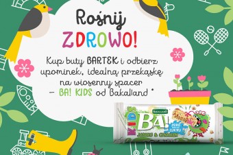 Rośnij zdrowo – wspólna akcja Bakalland i BARTEK 
