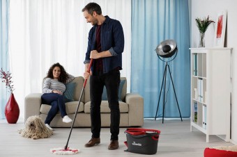 Vileda prowadzi kampanię reklamową mopa obrotowego TURBO 