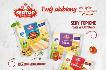 Nowość Sertop Serki topione w plastrach 
