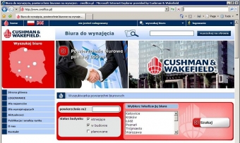 Cushman & Wakefield uruchomił nowy portal poświęcony powierzchniom biurowym