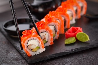 Promocja sushi mocno w górę