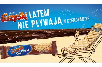 „Grześki latem nie pływają w czekoladzie!” – wakacyjna kampania marki Grześki