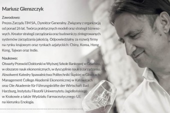 Wywiad z Mariuszem Glenszczykiem, Prezesem Zarządu TiM