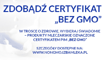 Znakowanie produktów „Bez GMO”