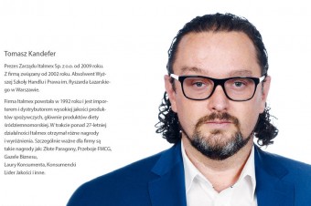 Wywiad z Tomaszem Kandeferem Prezesem Zarządu Italmex Sp. z o.o. 