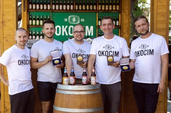 Cztery piwa Okocim Radler nagrodzone na Chmielakach 2019