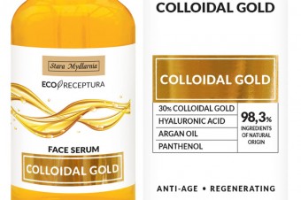 Luksus dla pięknej skóry – nowa seria pielęgnująca Colloidal Gold od Starej Mydlarni