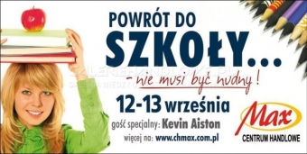 Powrót do szkoły w Centrum Handlowym Max w Tarnowie