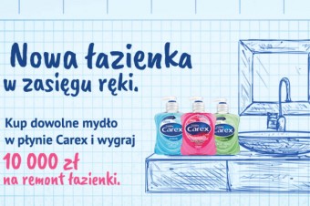 Wygraj łazienkę swoich marzeń razem z marką Carex!