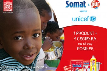 Marki Somat i Pur wspierają globalny program dożywiania UNICEF