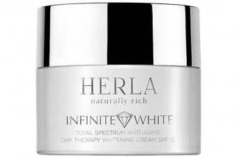 Herla Infinite White przeznaczona do pielęgnacji skóry z przebarwieniami i nierówną pigmentacją