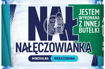 Pierwsza na polskim rynku butelka 1L z 50% zawartością plastiku z recyklingu 