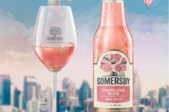 Somersby Sparkling Rosé – lato w kolorze różu