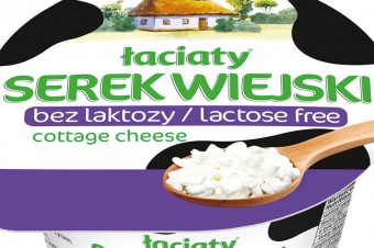 Nowy serek wiejski Łaciaty bez laktozy