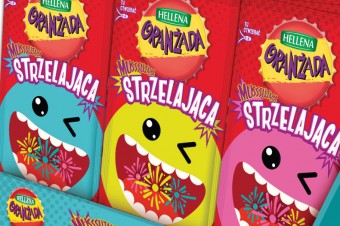 Nowość!!! Oranżada Strzelająca Hellena